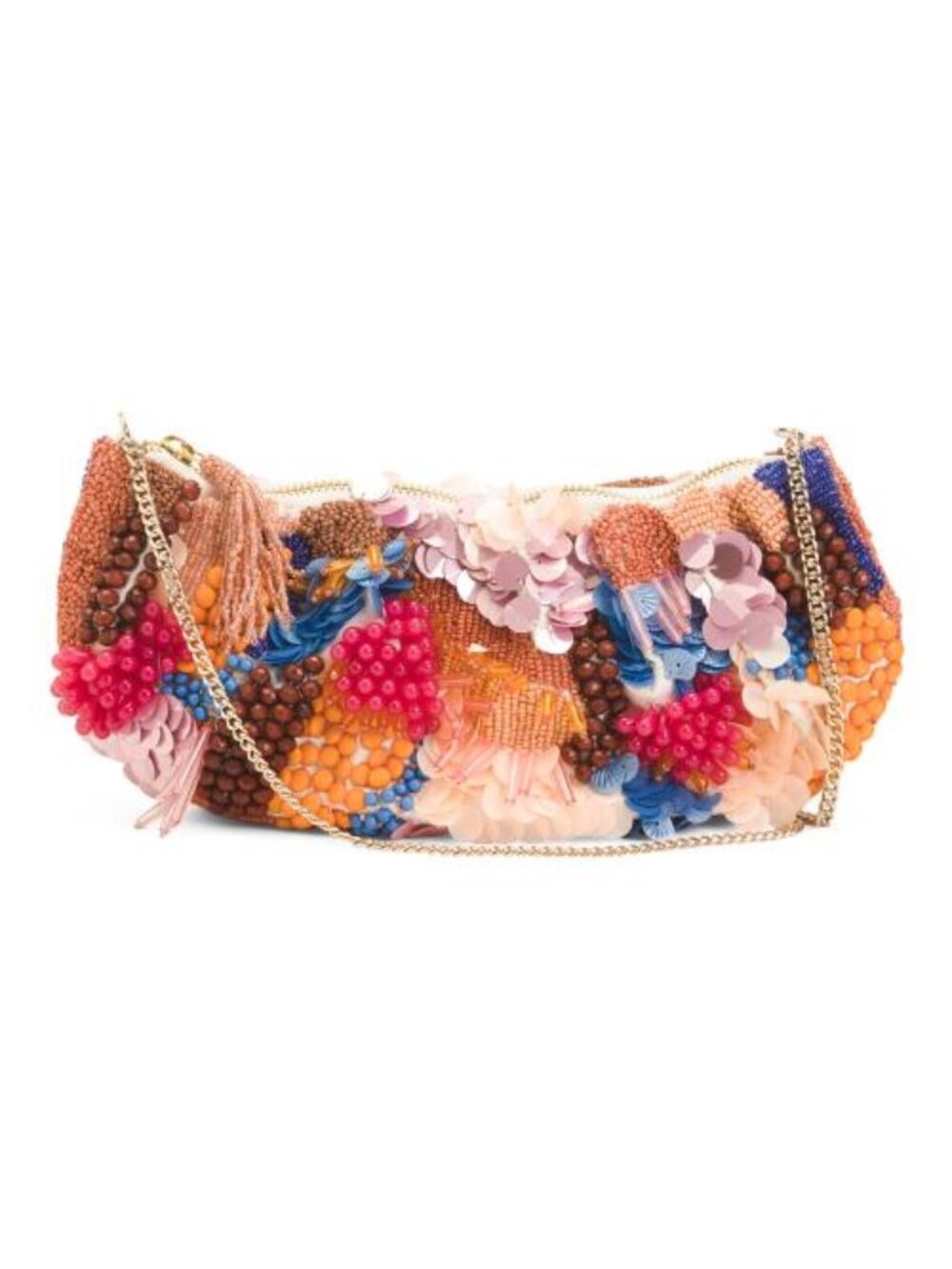 MADE IN INDIA Abstract Sea Coral Bag